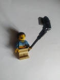 Мініфігурка LEGO CiTY CTY0909 батько-чоловік, вуса, пальмова сорочка, гітчер, фото №3