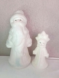Дед Мороз и Снегурочка пластик, фото №2