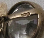Срібні в позолоті запонки СРС6 875 з минулого., фото №7
