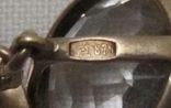 Срібні в позолоті запонки СРС6 875 з минулого., фото №8