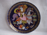 Фарфоровая декоративная настенная тарелка из серии "Aladin und Wunderlampe",Rosenthal, фото №2