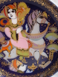 Фарфоровая декоративная настенная тарелка из серии "Aladin und Wunderlampe",Rosenthal, фото №3