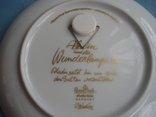 Фарфоровая декоративная настенная тарелка из серии "Aladin und Wunderlampe",Rosenthal, фото №7
