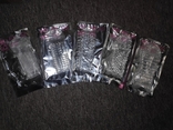 Презервативы многоразовые с шипами 5 штук набор презерватив насадка, numer zdjęcia 4
