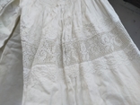 Сорочка жіноча білими нитками з мережкою. Під реставрацію., фото №3