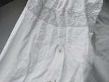 Сорочка жіноча білими нитками з мережкою. Під реставрацію., фото №7