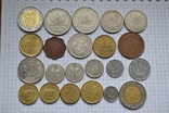 Монеты мира 22штуки, фото №3