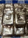 10 Слитков серебра по 500 грамм-5 кг Umicore, фото №5