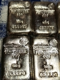 10 Слитков серебра по 500 грамм-5 кг Umicore, фото №6