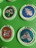 Шрек колекційні медальйони-амулети 36 у лоті, фото №9
