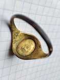 Перстень з каменем-скло., фото №9