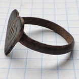 Перстень 17 ст. з тамгою., фото №5