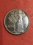 Италия 100 лир 1983, фото №2