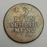 3 пфеннига, 1754 г Пруссия, фото №2