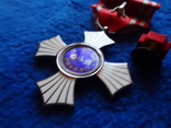 ЯПОНИЯ серебряный орден организации Красный крест, новый комплект в футляре, фото №9