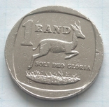  1 ранд, Південно-Африканська Республіка, 1998р., фото №2