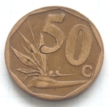 50 центів, Південно-Африканська Республіка, 2007р., фото №2