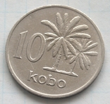  10 кобо, Нігерія, 1973р., фото №2