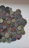 Медные монеты 157 штук, фото №5