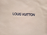 Пыльник LOUIS VUITTON, ткань, желтый, размер 28 х 37 см., фото №2