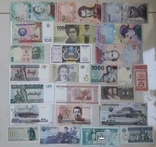 World - набір 50 банкнот світу усі різні, фото №2