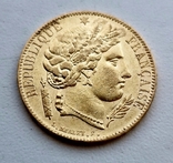 20 франків Церера 1849 р., фото №3