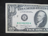 10 доларів США 1990рік ( В ), фото №4