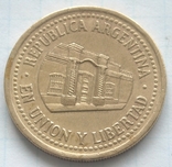  50 сентаво, Аргентина, 1994р., фото №2