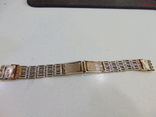 Серебряный браслет для часов, 875 проба, фото №5