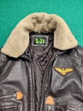 Кожаная куртка Q-21, фото №3
