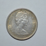 25 центов 1968 г . Канада серебро, фото №2
