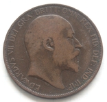  1 пенні, Велика Британія, 1906р., фото №3