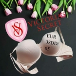 Victorias Secret Pink EUR 38DD/85 Бюстгальтер поролон косточка бежевый, photo number 2