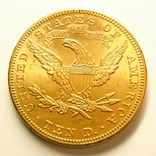 США 10 долларов 1893 г., фото №3
