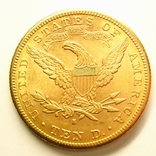 США 10 долларов 1881 г. S, фото №3