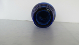 Пляшка бутилка для вина 1л синій кобальт 1960-1970, фото №3