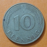 10 пфенігів 1993 р.в. Німеччина, фото №2