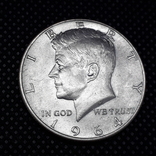 Монеты США 1, 5, 10, 50 центов, фото №6