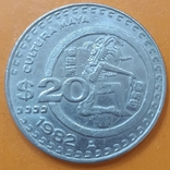 Мексика 20 песо 1982 год, фото №2