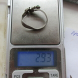 Серебряный средневековый перстень со вставками., фото №5