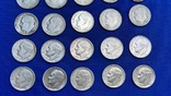 Монети США 10 центів або один дайм різних років., фото №8