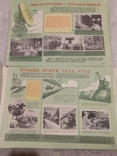 Набор плакатов ссср-страна технического прогресса 1962 г., фото №7