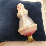 Елочная игрушка на прищепке девочка Настенька, фото №2