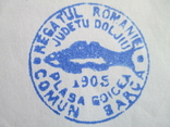 Печать Румынской комунны Гойча 1905 года ., фото №5