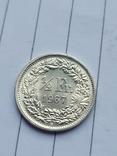 1/2 франка 1967 года, Швейцария., фото №2