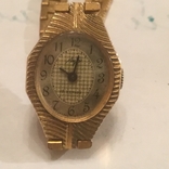 Часы женские Луч с позолоченным браслетом АУ х., фото №3
