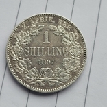 1 шиллинг 1897 года, Южная Африка., фото №2