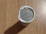 1 рол 5 гривень 2021 року 50 монет (реверс/реверс), фото №3