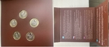 Казахстан Казахстан - набір з 5 монет х 100 тенге 2022 Офіційний буклет у стилі Сака, фото №3