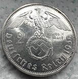 2 рейхсмарки 1939 А, фото №3